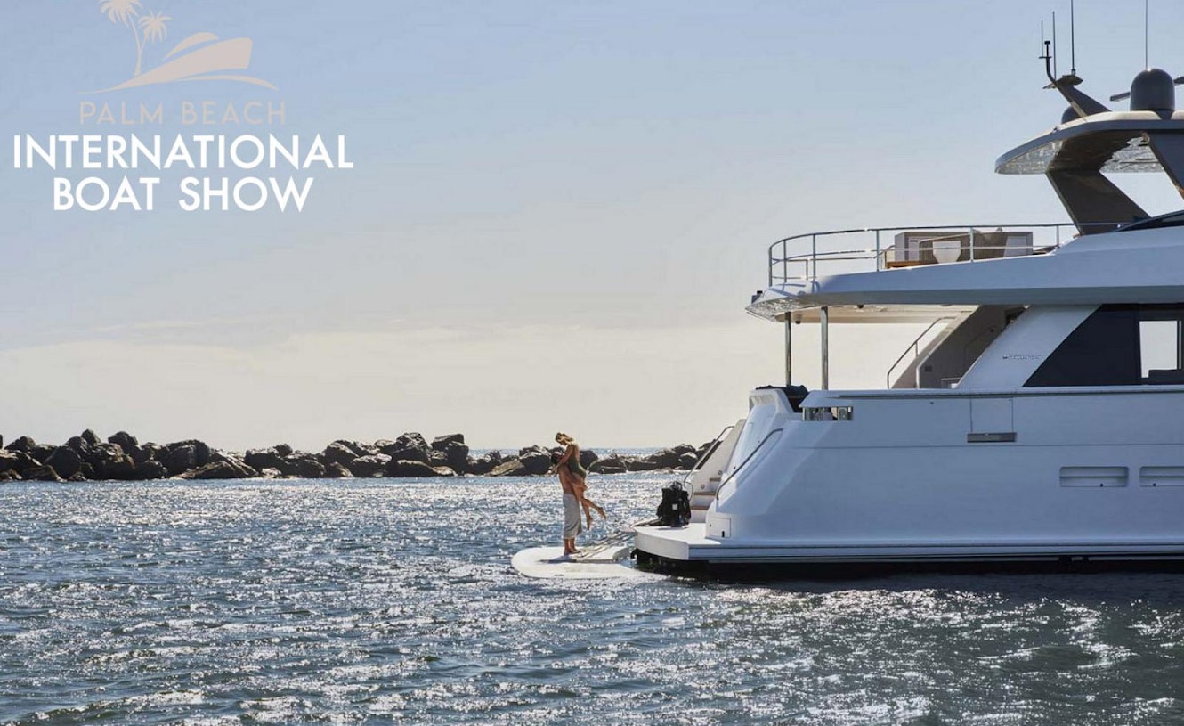 photo of Hatteras And Cabo Yachts Featured At The Palm Beach Boat Show